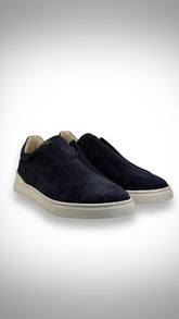 Pedro, Navy Stitch Sneakers